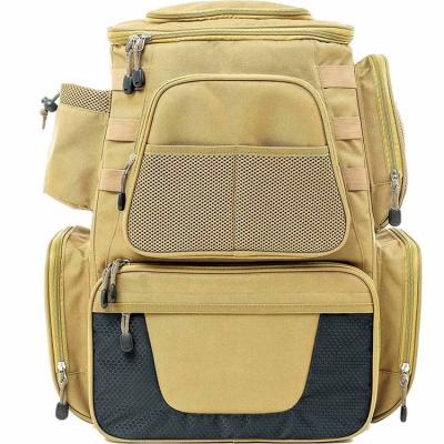 China 2 Layers 600D Canvas Business High Quality Fishing Rod Bag Waterproof Portable Fishing Tackle Bags for sale