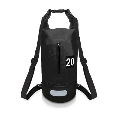 China Waterproof Waterproof Dry Bag With Phone Case Lightweight Backpack For Carrying Boating Raft Swimming for sale