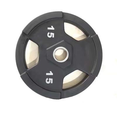 China Fitness and Gym Equipment Cast Rubber Weight Plates Pounds Gym Body Fitness 30kg 35kg 45kg Weight Plate Bumper for sale