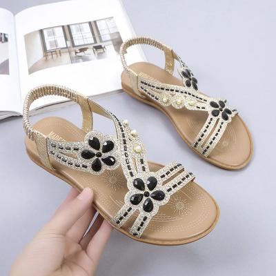 China Fashion Trend Women's Sandals Ladies Flats 2022 Summer New Fashion Shoes Woman Female Sandal for sale