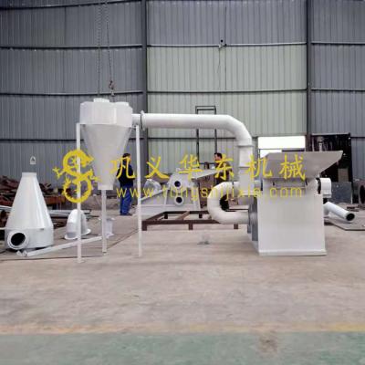 China Steel Yarn Shredder Waste Textile Recycling Machine Used Garments Grinder To Make Cotton Fiber for sale