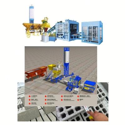 China Building Material Shops Brick Making Machine Industrial Brick Making Machine Full Automatic Brick Making Machine for sale