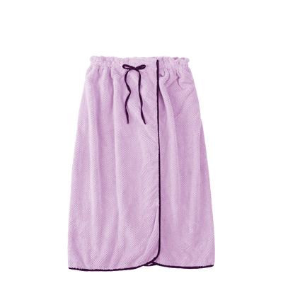 China 2022 New Style Microfiber Towel Soft Water Bath Skirt High Quality Absorbent Purple 75cm*150cm Child Safe for sale