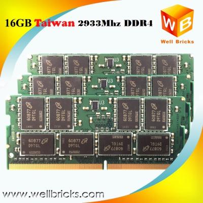 China So-dimm notebook PC23400 compatible motherboard 2933mhz 288pins 1.2v ddr4 16 gigabyte full RAM for sale