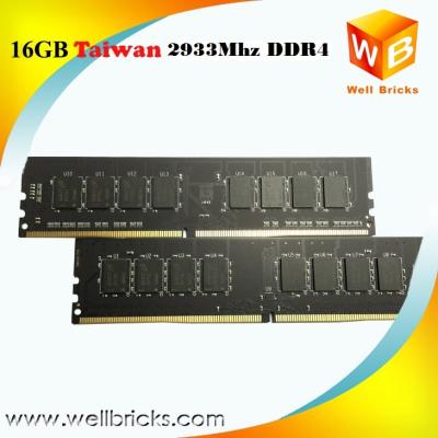 China Undamped Computer Parts Dimm Memory Module PC 23400 2933mhz ddr4 16gb Long Ram Ram for sale