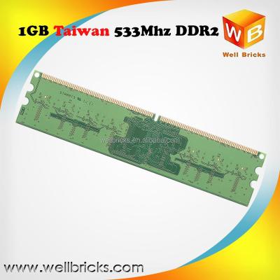 China OEM Taiwan Desktop RAM Memory Full ddr2 1gb 64*8 Bit Desktop Compatible Chips for sale