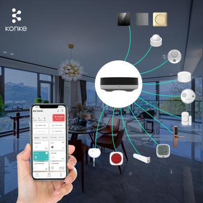 China Home Automation KONKE Home Automation Remote Switch Zigbee Smart Home System for sale