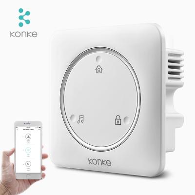 China Build in App Control Konke Home Switch DIY Smart Wireless Multifunctional Zigbee Wall Switch for sale