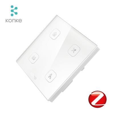 China Switch Remote Control Zigbee Group Radio Control Stage Konke Smart Home Switch for sale