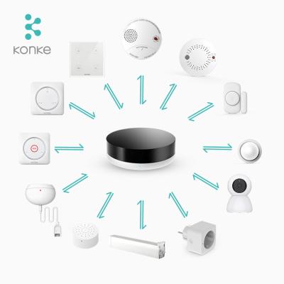 China Build in Konke smart home kit switch E27 light bulb wifi in camera curtain flash motor zigbee smart smart for sale