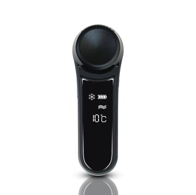 China Mini Eye Beauty Massager Black Ice Warm Charging Power 2.5W 155*52*38.5mm for sale