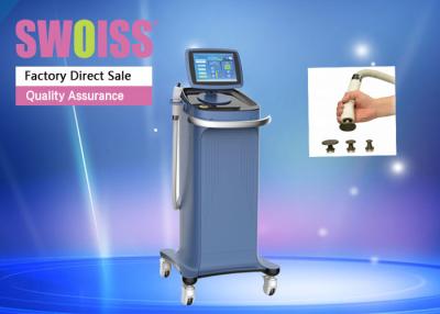 China SWOISS Blue Rf Facial Machine , Vertical Radio Frequency Fat Reduction Machine for sale