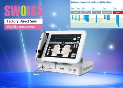 China máquina antiarrugas de la cirugía estética de 3D HIFU con 10' pantalla LCD 300W del tacto del color en venta