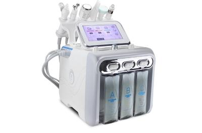 China Vibration Cleaning 6 IN 1 Hydrogen and oxygen bubbles Microdermabrasion Machine for sale