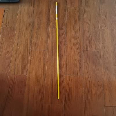 China Diameter 8.5mm FRP yellow rod for reflective marker stake applied in transportation and sports  infrastructure en venta