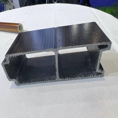 China Customized FRP Irregular Shape Profile For High Strength Composite With Wood-like Surface for sale