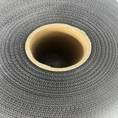 China Black Color Polyester Netting Scrim For Removing Air During Making Pressure Basalt Fiber Pipeline for sale