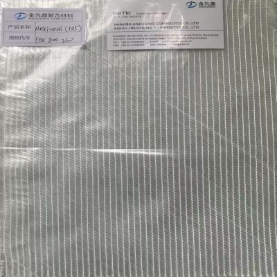 Cina Fiberglass Multi Axial Fabric ±45° 800g per squre meter, good performance on tensile strength and easily wet out of resin for FRP boat and wind-power industry in vendita