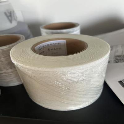 China 40g/M2 Polyester tissue of white color, strong tensile strength and smooth surface, suitable for FRP pultrusion profile and GRP pipe liner for sale