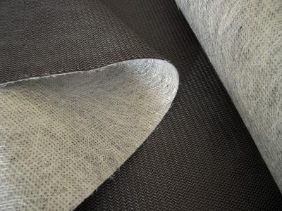 China Zwarte 320g 400g Lichtgewichtmat carbon fiber veil mat CSM Met hoge weerstand Te koop