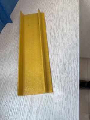 China Bright Color Industria Fiberglass Channel Beam Reinforced 6mm Plastic U Channel for sale