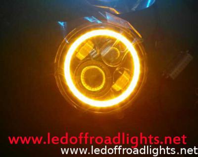 China 7 inch high/low beam 48W LED headlights with halo light,LED headlight kit for sale