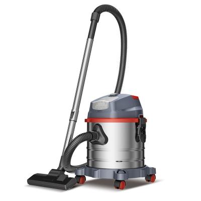 China Car Portable Lithium Vacuum Cleaner 15L Stainless Steel Wet And Dry Tank For Outdoor for sale