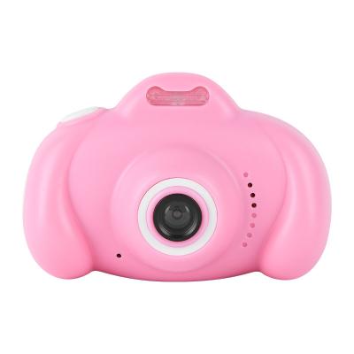 China Kids Camera Gift 2021 New 2.0 Inch IPS Screen Photo Video Camera Toys Cute Cartoon HD 1080 Dual Lens Mini Camera For Kids Children Digital Camera for sale