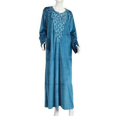 China Ultra Fine Hair Custom Fashion Elegant Islamic Lady long tops for muslim woman Casual Comfortable Traditional Clothing for sale