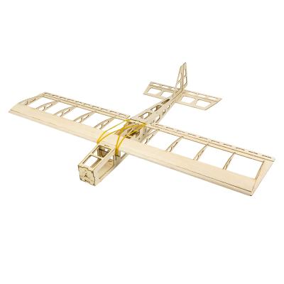 China RC Model Dancing Wings Hobby Balsa Mini Airplane Model Stick 580mm Wingspan Laser-Cut Aircraft Models Wooden Building Toys RC Airplane for sale