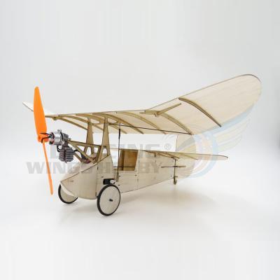 China Factory Wholesale Dancing RC Model Wings Hobby Balsa Airplane Model Ultra-micro Wingspan 310mm Newton Aeromodelling Kit Laser Cut for sale