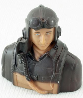 China RC Model 1/9 1/5 1/6 RC Pilot Model With Headset Glass Flat Scale Figure Pilots Toy for sale