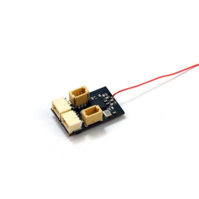 China RC Model AEORC RX14X Series Mini Micro RX 4CH 1S Receiver Integrated 5A Brushed ESC with TELEM 1.00pin Connector Receiver for sale