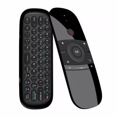 China LED Touch Control Factory Directly Customize OEM ODM Wechip W1 2.4G Wireless Gyro Fly Air Mouse Remote Control for sale