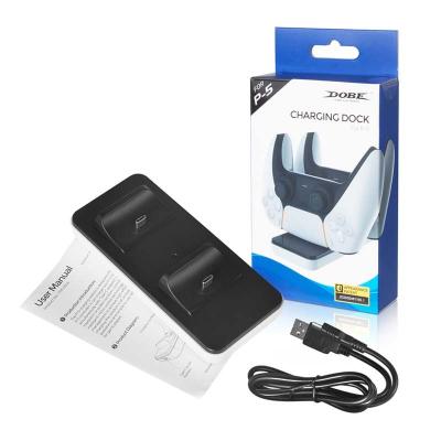 China Ps5 Charging Station Charger Station for PS5 Controller Dual Charging Dock for PS5 Console for sale