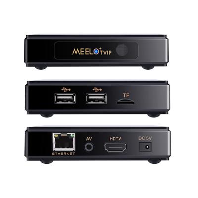 China OEM Linux OTT Smart Wifi TV Box 2.4G wifi TV box Meelo +IPTV for sale