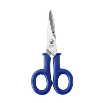 China Customize any blade thickness2.8mm professional electrician color production safe and firm scissors for sale