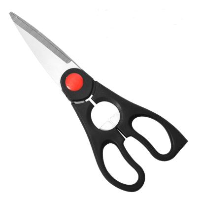 China Multifunctional PP Kitchen Scissors Food Seafood Scissors Bottle Opener Tools Household Scissors for sale