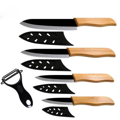 China 5pcs/Set Viable Kitchen Knife Kitchen Fruit Vegetable Ceramic Knives Splitting Kitchen Instrument for sale