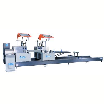 China Building Material Stores Haffner Aluminum CNC Double Miter Saw In 90 Degree for sale