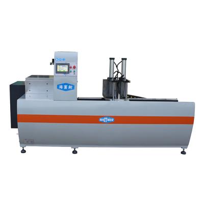 China Construction Material Stores Haffner Aluminum CNC Automatic Feed Cutting Servo Saw for sale