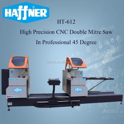 China Aluminum windoor and curtain wall application Haffner machine manufacturer Aluminum Profile Miter saw for sale