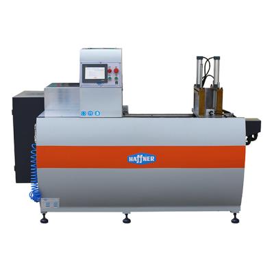 China Construction Material Stores Haffner Aluminum CNC Automatic Feed Cutting Servo Saw for sale