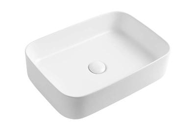 Chine Art Wash Basin Ceramic Basin ovale au-dessus de contre- bassin à vendre