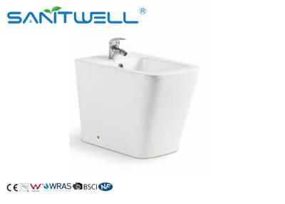 Cina Bene durevole comodo unico ceramico bianco del bidet di toilette del supporto di condizione del pavimento in vendita