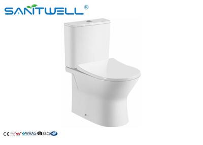 China New Design Round Shape Chaozhou Dual Flush Toilet Universal Washdown Two Piece Sanitary Ware for sale