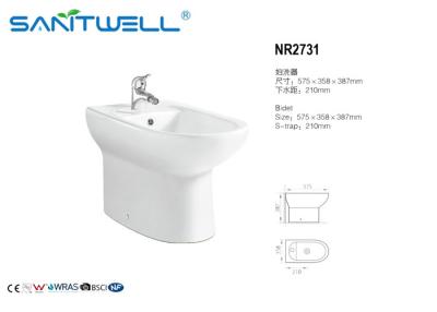 Cina Dimensione ceramica della toilette 575*358*387mm del bidet del bidet del WC della decorazione bio- in vendita