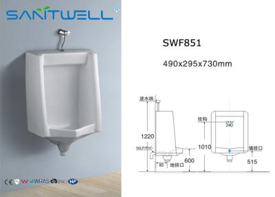 China Tamaño de cerámica del orinal 490*295*730 milímetro de las mercancías sanitarias, lavabo de cerámica en venta