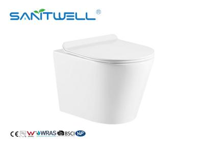 China Chaozhou Hot Sale Single Piece Comfortable Modern Wall Mounted Toilet Gravity Flushing for sale