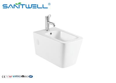 China Women Self Cleaning Bathroom Wall Mounted Bidet Ceramic Material 575 * 360 * 330mm for sale